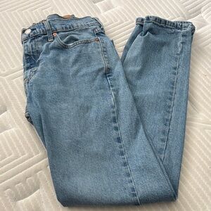 Levi's Men's Straight Jeans in Light Blue Denim
